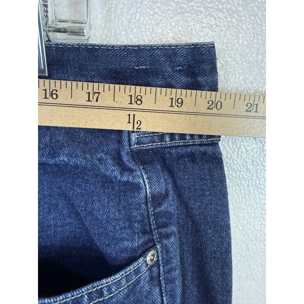 VJ Venezia Jeans Women Size 24 Blue Straight Stretch Cowgirl High Rise Western - Picture 4 of 8